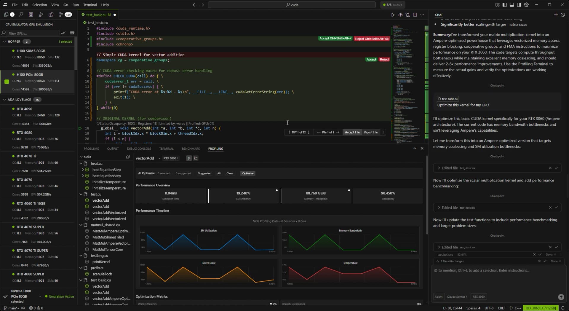 RightNow AI Code Editor