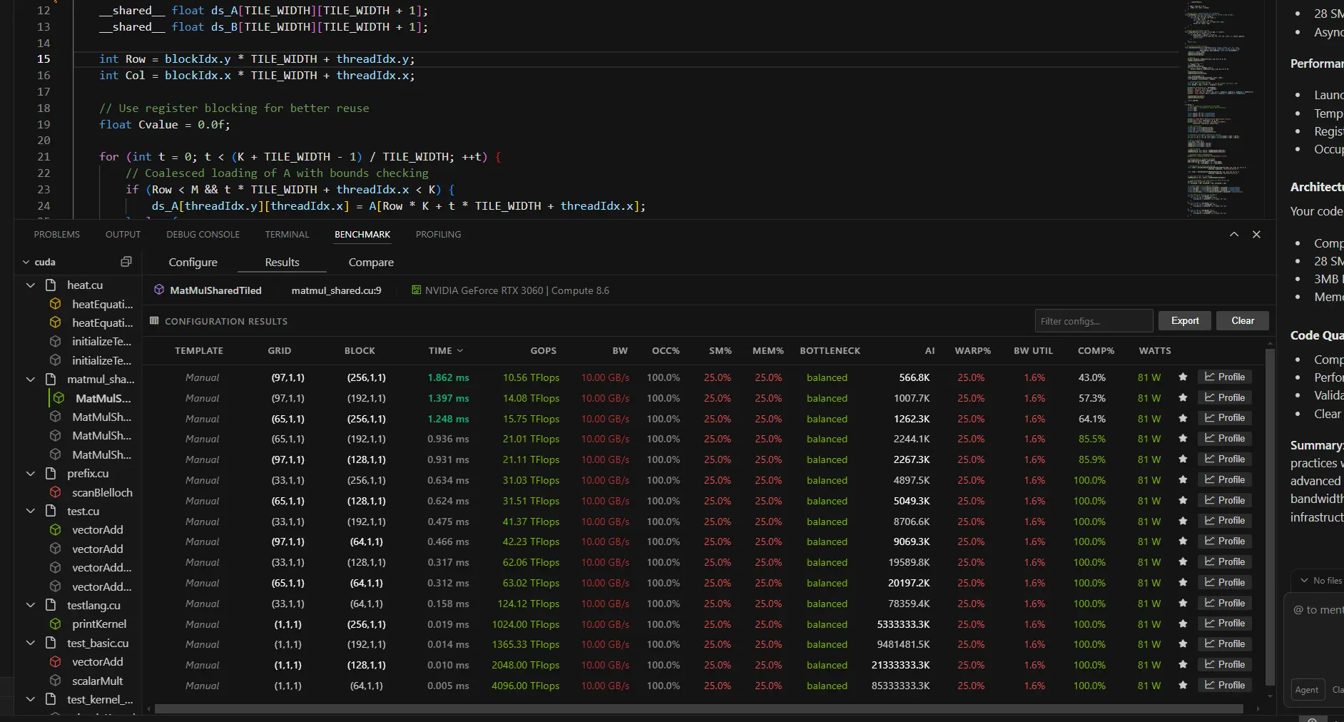 RightNow AI - Automated Benchmarking