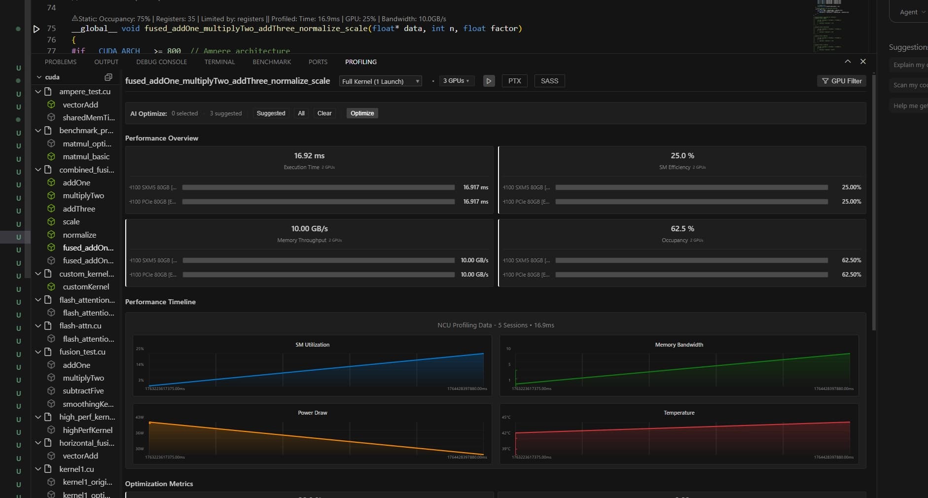 RightNow AI - Multi-GPU Profiling