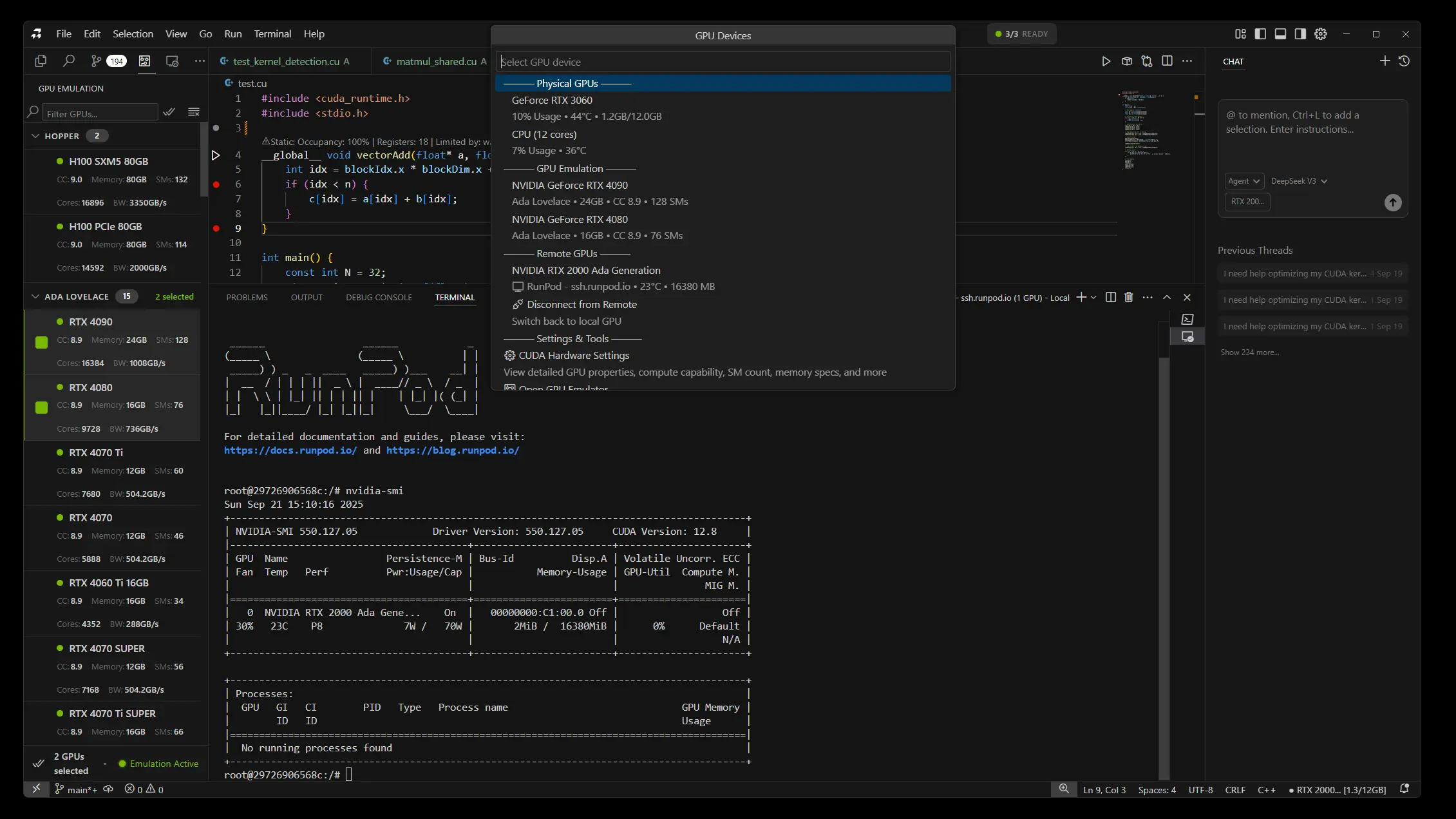 RightNow AI - Remote GPU Virtualization